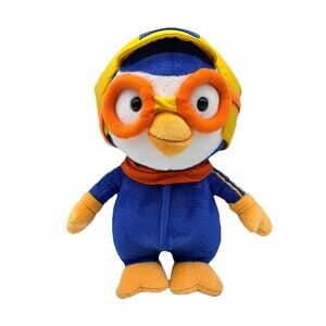 Pororo The Little Penguin 12” Plush w Goggles Korean TV Mimi World Co Stuffy
